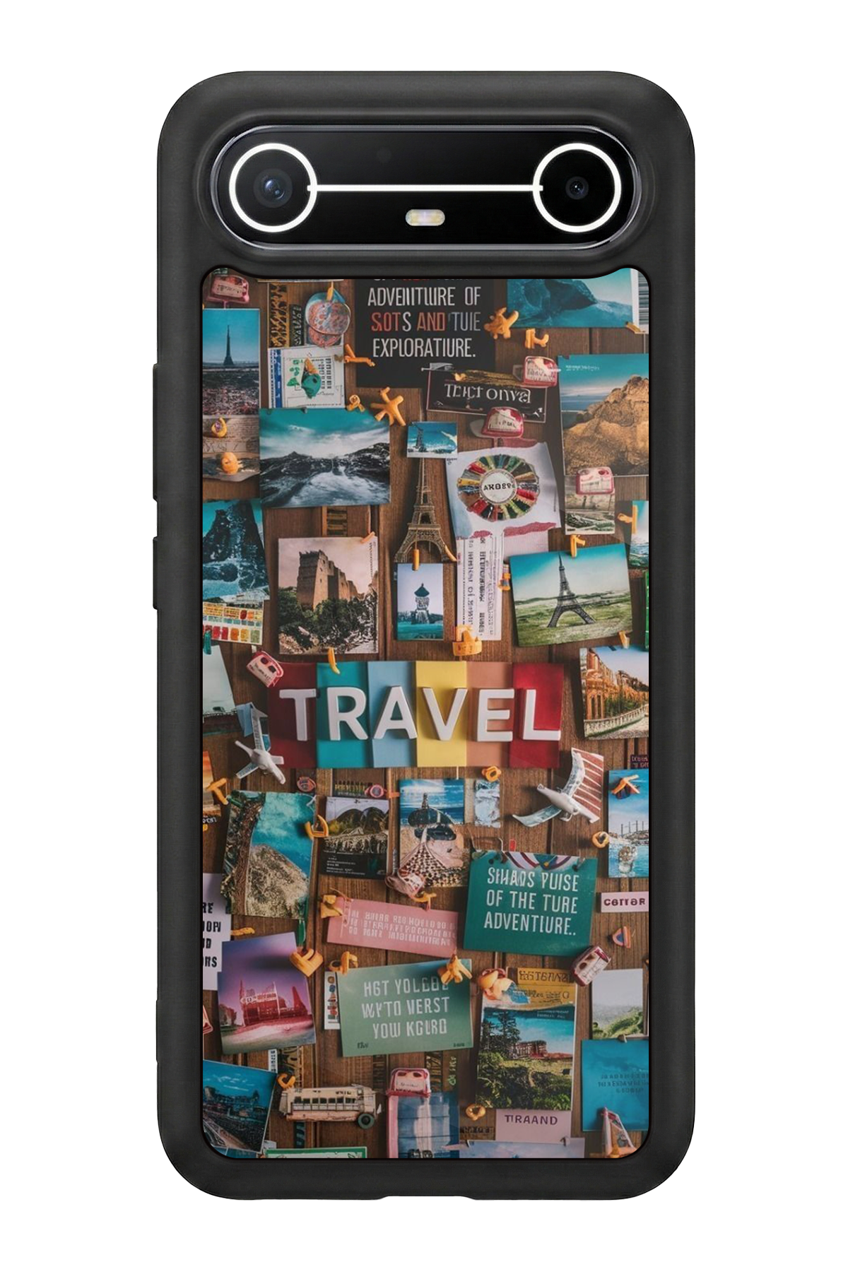 Tecno Spark Slim 5G Uyumlu Poster Tasarımlı Glossy Premium Kılıf