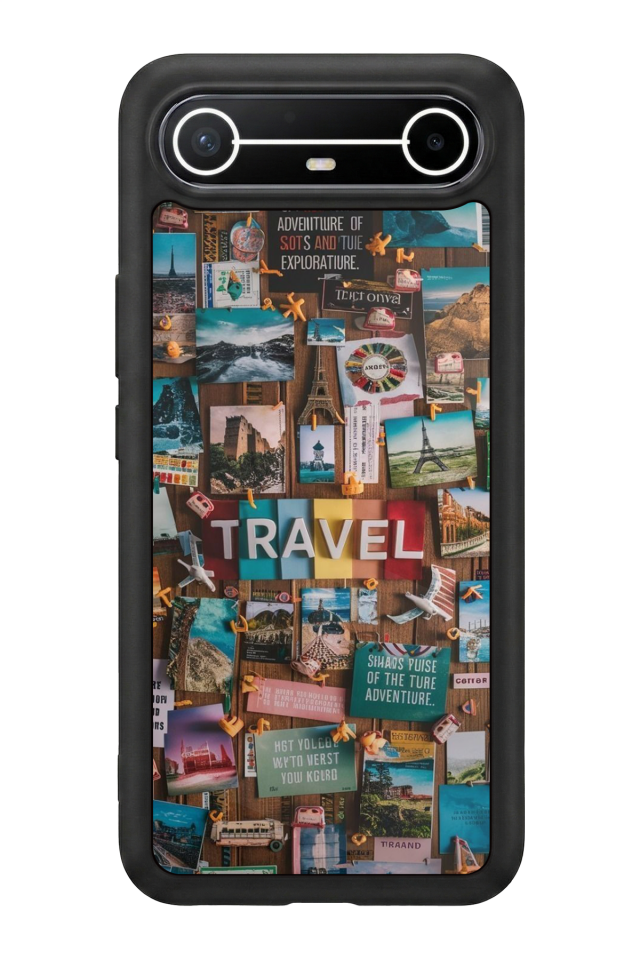 Tecno Spark Slim 5G Uyumlu Poster Tasarımlı Glossy Premium Kılıf
