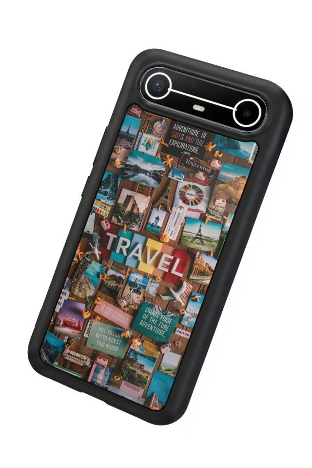 Tecno Spark Slim 5G Uyumlu Poster Tasarımlı Glossy Premium Kılıf
