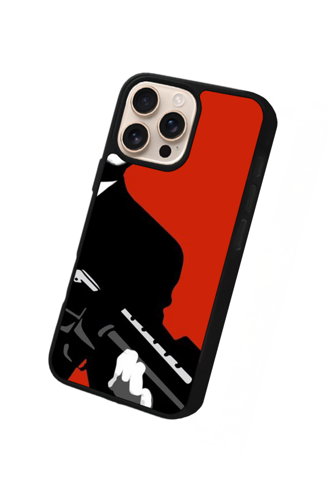 iPhone 14 Pro Uyumlu Scarface Tasarımlı Glossy Premium Kılıf