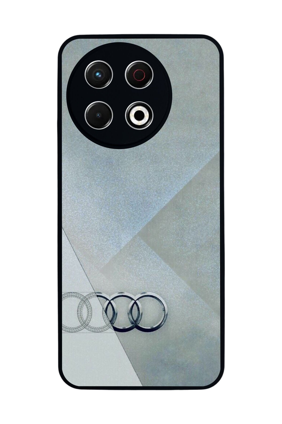 Tecno Spark 30 Pro Uyumlu Audi Tasarımlı Glossy Premium Kılıf