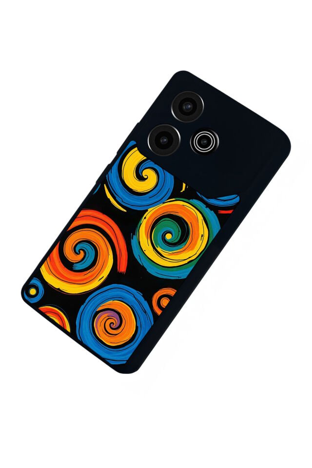 Tecno Pova 6 Uyumlu Abstract Tasarımlı Glossy Premium Kılıf