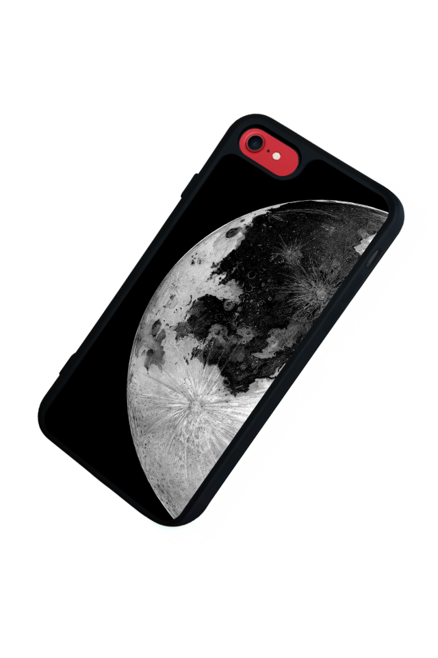 iPhone 8 Uyumlu Ay Tasarımlı Glossy Premium Kılıf