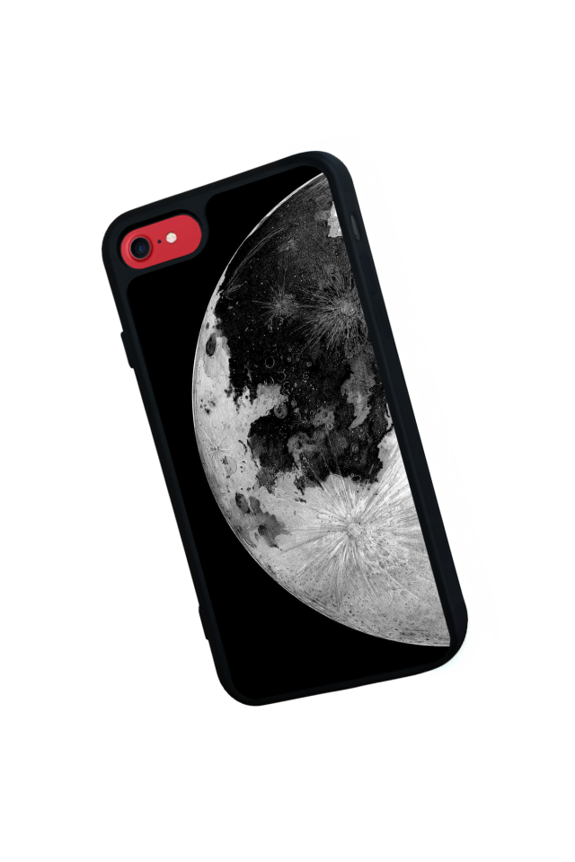 iPhone 8 Uyumlu Ay Tasarımlı Glossy Premium Kılıf