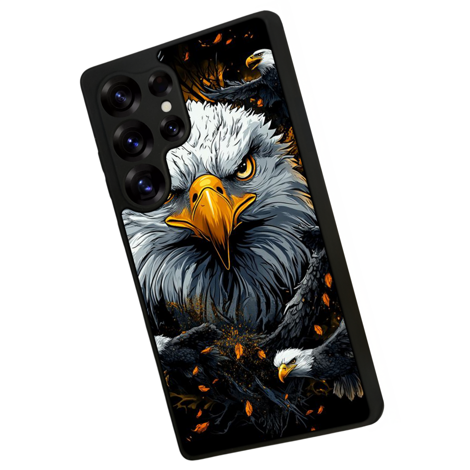 Samsung Galaxy S25 Ultra Uyumlu Besiktas Tasarımlı Glossy Premium Kılıf