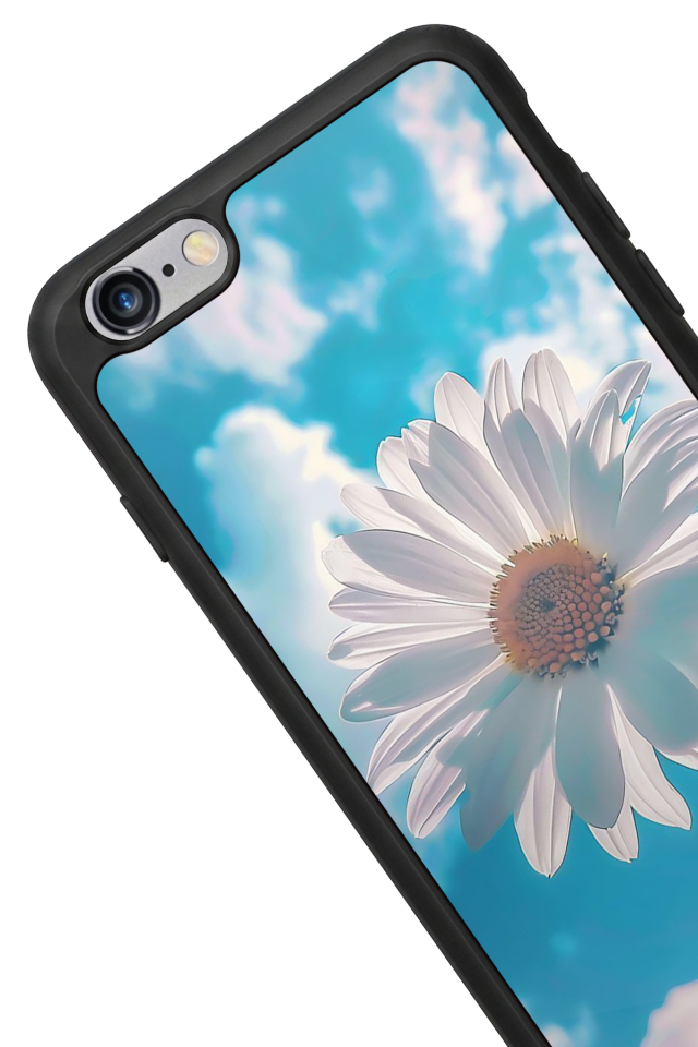 iPhone 6 Plus Uyumlu Cicek Tasarımlı Glossy Premium Kılıf
