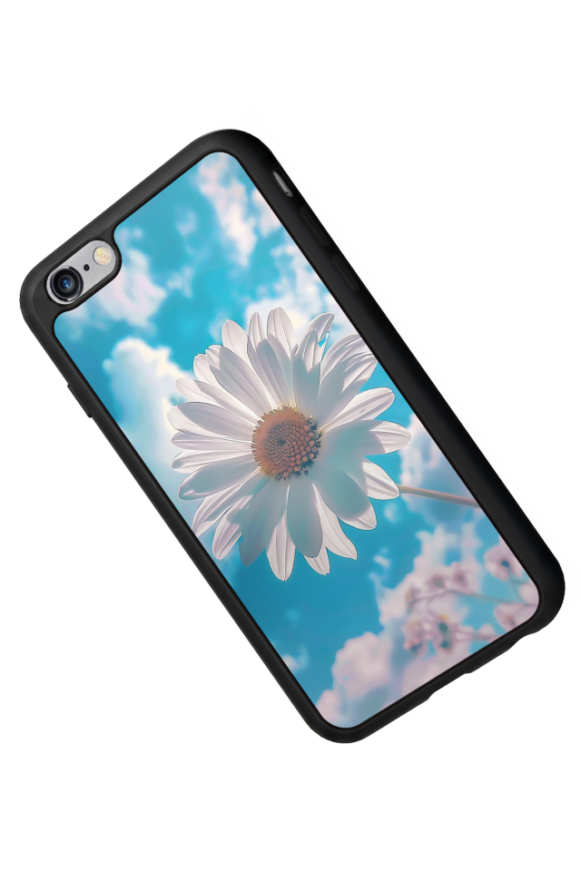 iPhone 6 Plus Uyumlu Cicek Tasarımlı Glossy Premium Kılıf