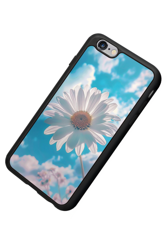 iPhone 6 Plus Uyumlu Cicek Tasarımlı Glossy Premium Kılıf