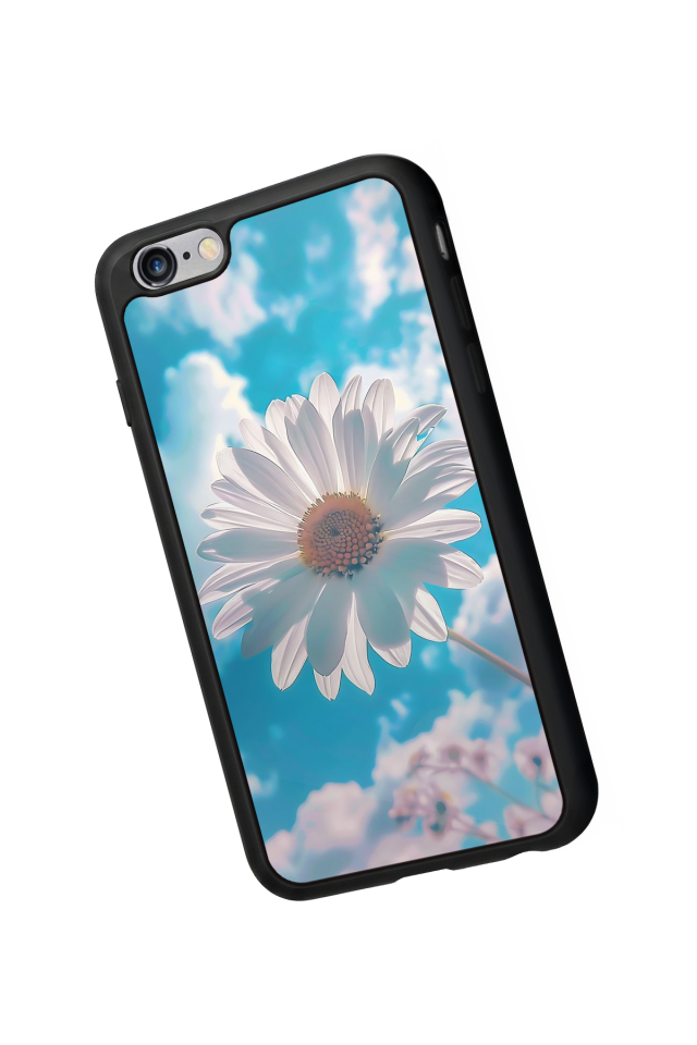 iPhone 6 Plus Uyumlu Cicek Tasarımlı Glossy Premium Kılıf