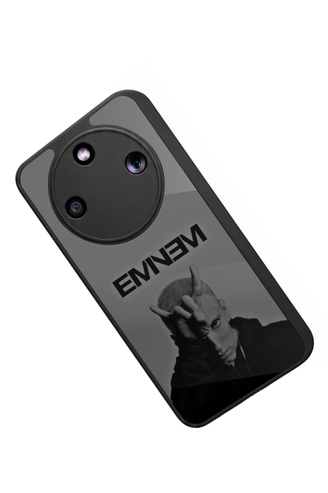 Honor Magic 8 Lite Uyumlu Eminem Tasarımlı Glossy Premium Kılıf