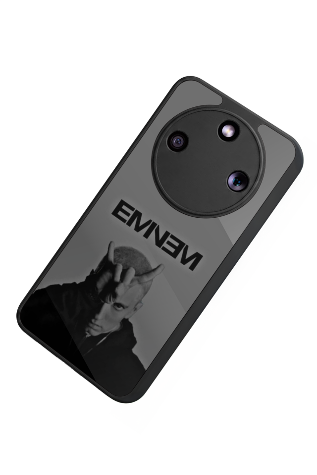 Honor Magic 8 Lite Uyumlu Eminem Tasarımlı Glossy Premium Kılıf