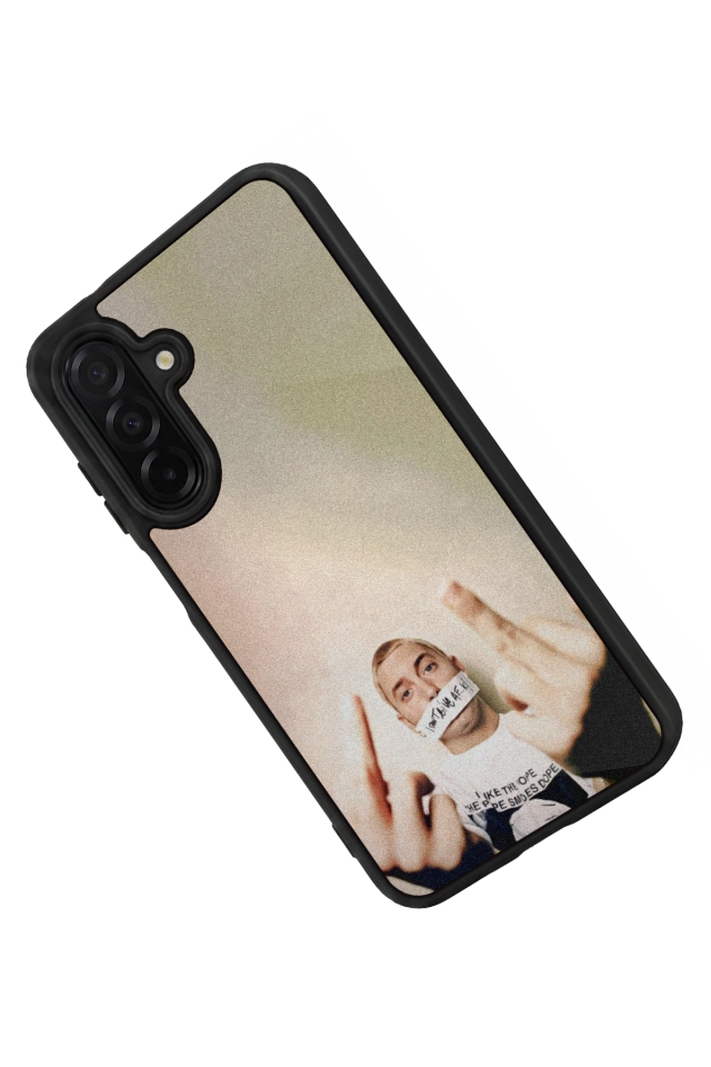 Samsung Galaxy A36 Uyumlu Eminem Tasarımlı Glossy Premium Kılıf