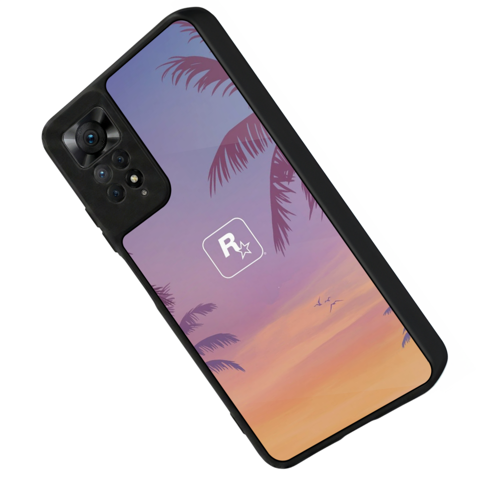 Xiaomi Redmi Note 12 Pro Uyumlu GTA Tasarımlı Glossy Premium Kılıf