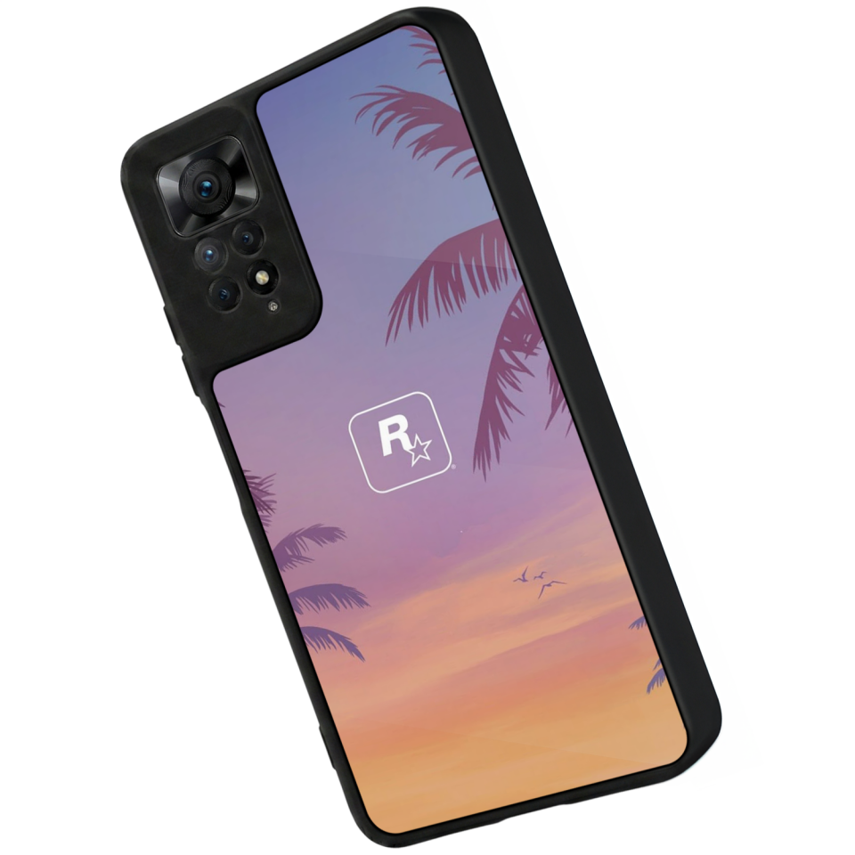 Xiaomi Redmi Note 12 Pro Uyumlu GTA Tasarımlı Glossy Premium Kılıf