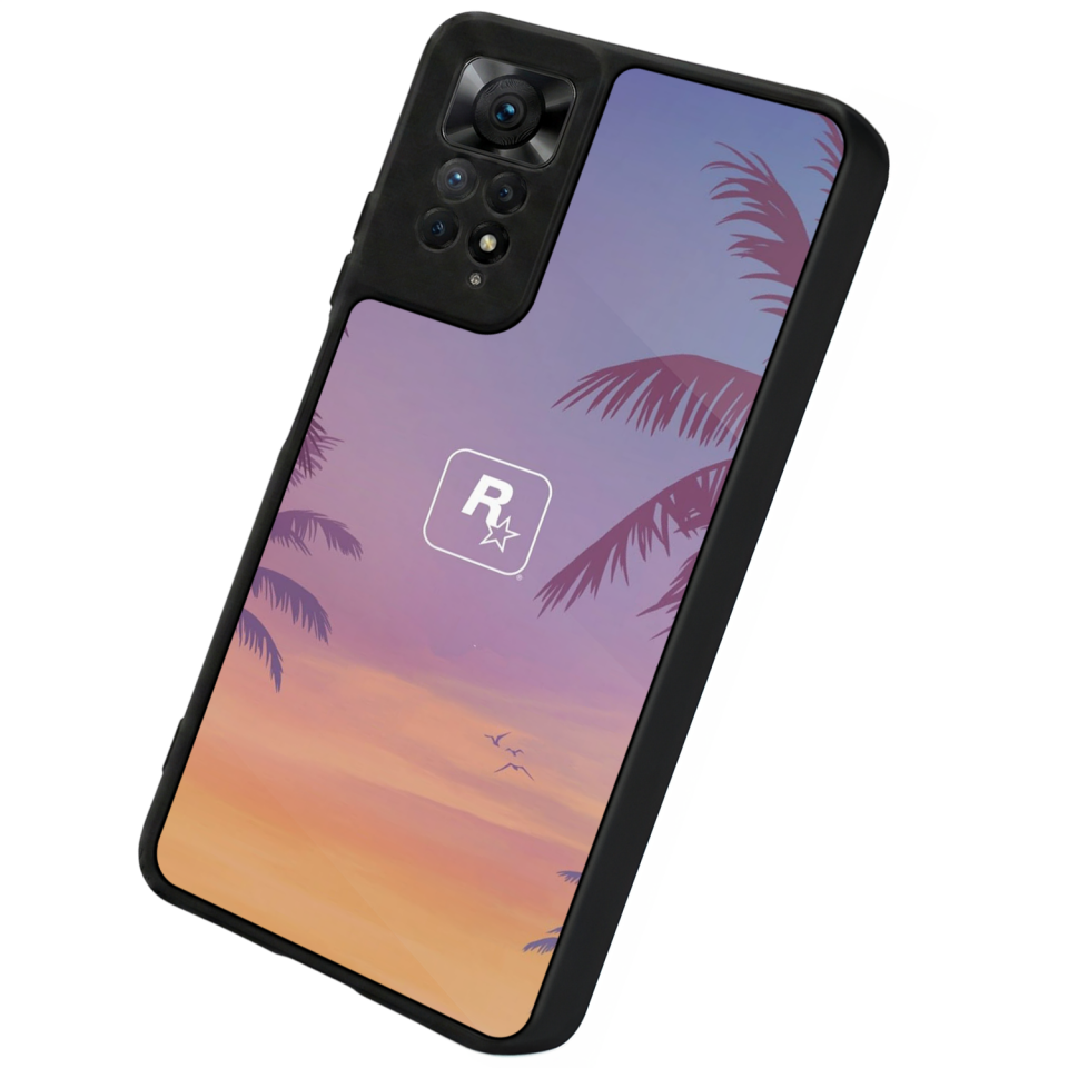 Xiaomi Redmi Note 12 Pro Uyumlu GTA Tasarımlı Glossy Premium Kılıf