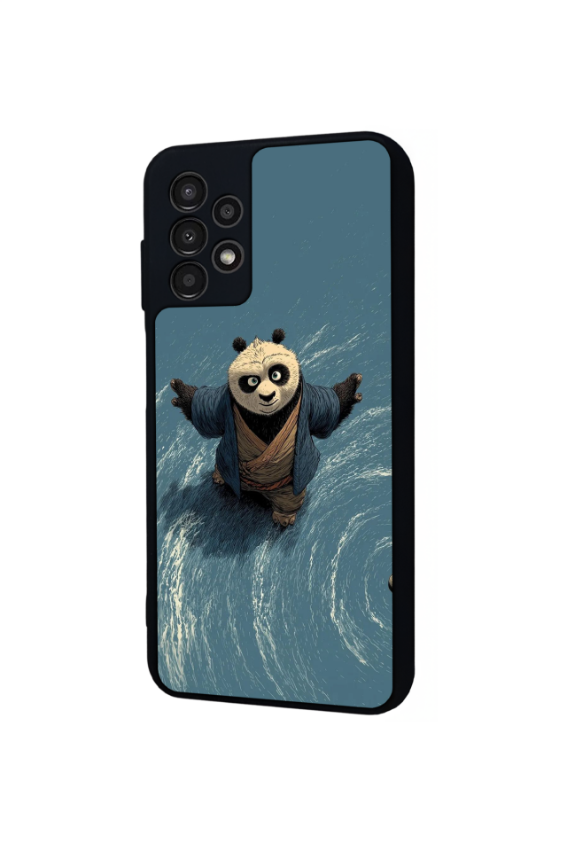Samsung Galaxy A13 Uyumlu Kung Fu Panda Tasarımlı Glossy Premium Kılıf