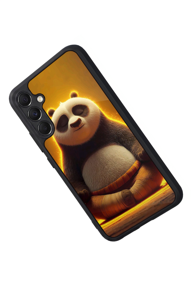Samsung Galaxy M34 Uyumlu Kung Fu Panda Tasarımlı Glossy Premium Kılıf