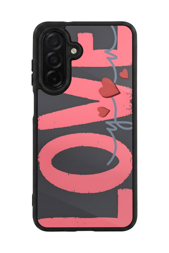 Samsung Galaxy A26 Uyumlu Love Tasarımlı Glossy Premium Kılıf