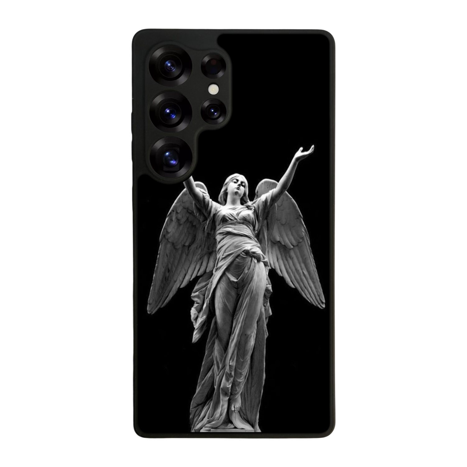 Samsung Galaxy S25 Ultra Uyumlu Melek Tasarımlı Glossy Premium Kılıf