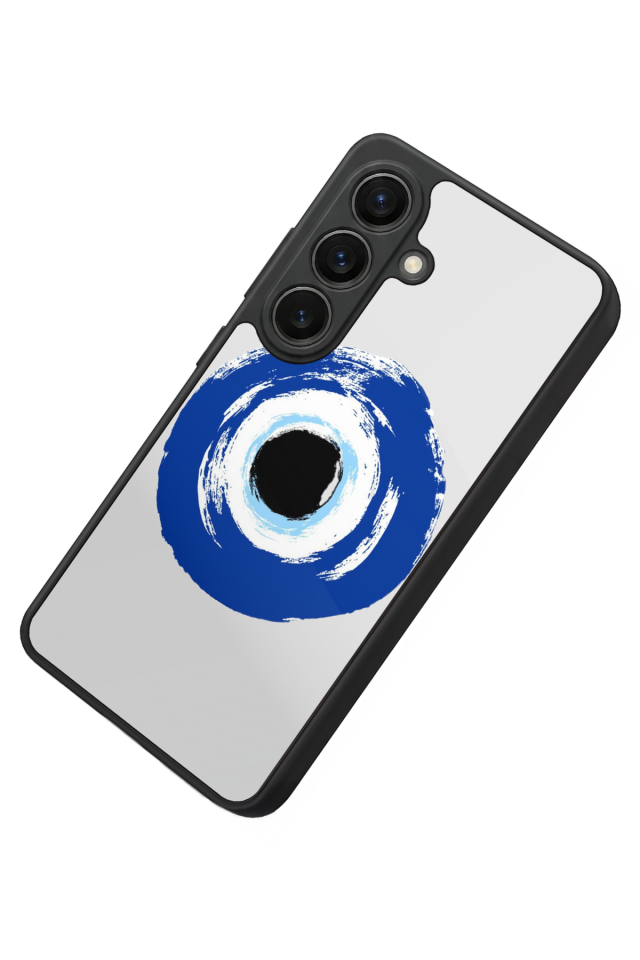 Samsung Galaxy S26 Uyumlu Nazar Tasarımlı Glossy Premium Kılıf