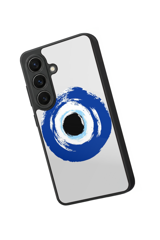 Samsung Galaxy S26 Uyumlu Nazar Tasarımlı Glossy Premium Kılıf