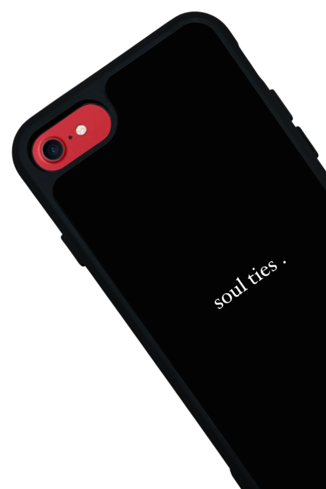 iPhone SE Uyumlu SOUL Tasarımlı Glossy Premium Kılıf