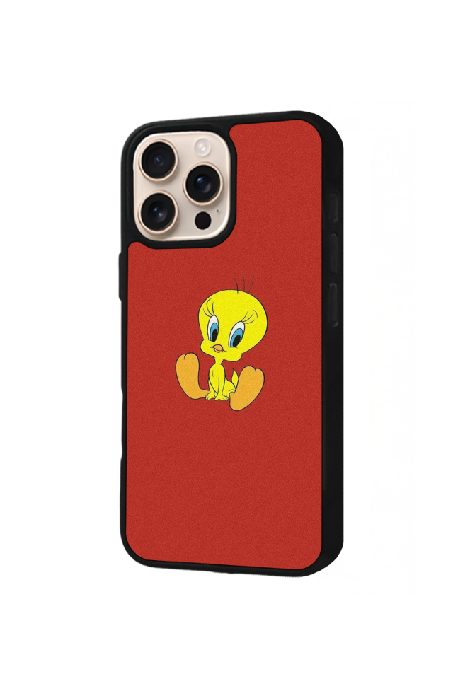 iPhone 16 Pro Max Uyumlu Tweety Tasarımlı Glossy Premium Kılıf