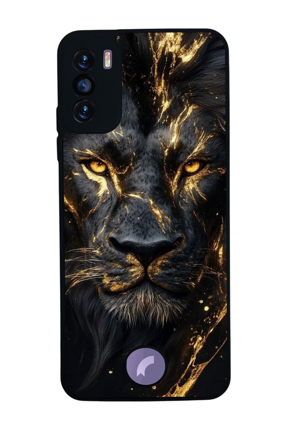 Reeder S19 Max Pro S Uyumlu Aslan Tasarımlı Glossy Premium Kılıf