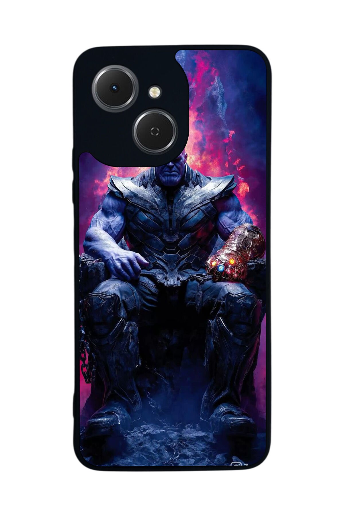Tecno Spark 40C Uyumlu Thanos Tasarımlı Glossy Premium Kılıf