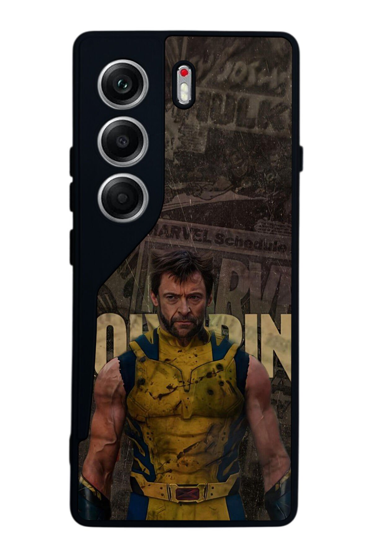 Tecno Camon 40 Uyumlu Wolverine Tasarımlı Glossy Premium Kılıf