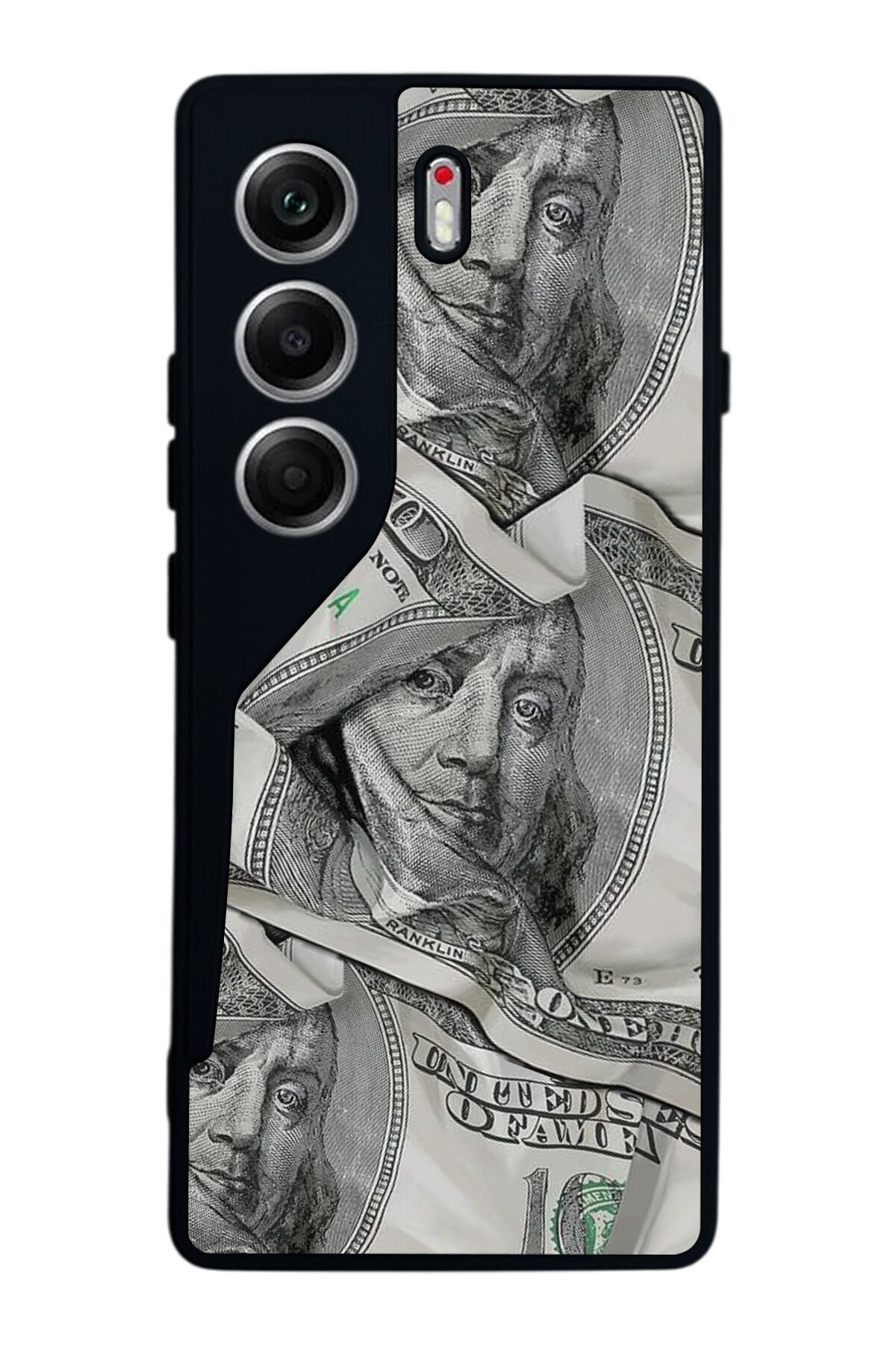 Tecno Camon 40 Uyumlu Money Para Tasarımlı Glossy Premium Kılıf