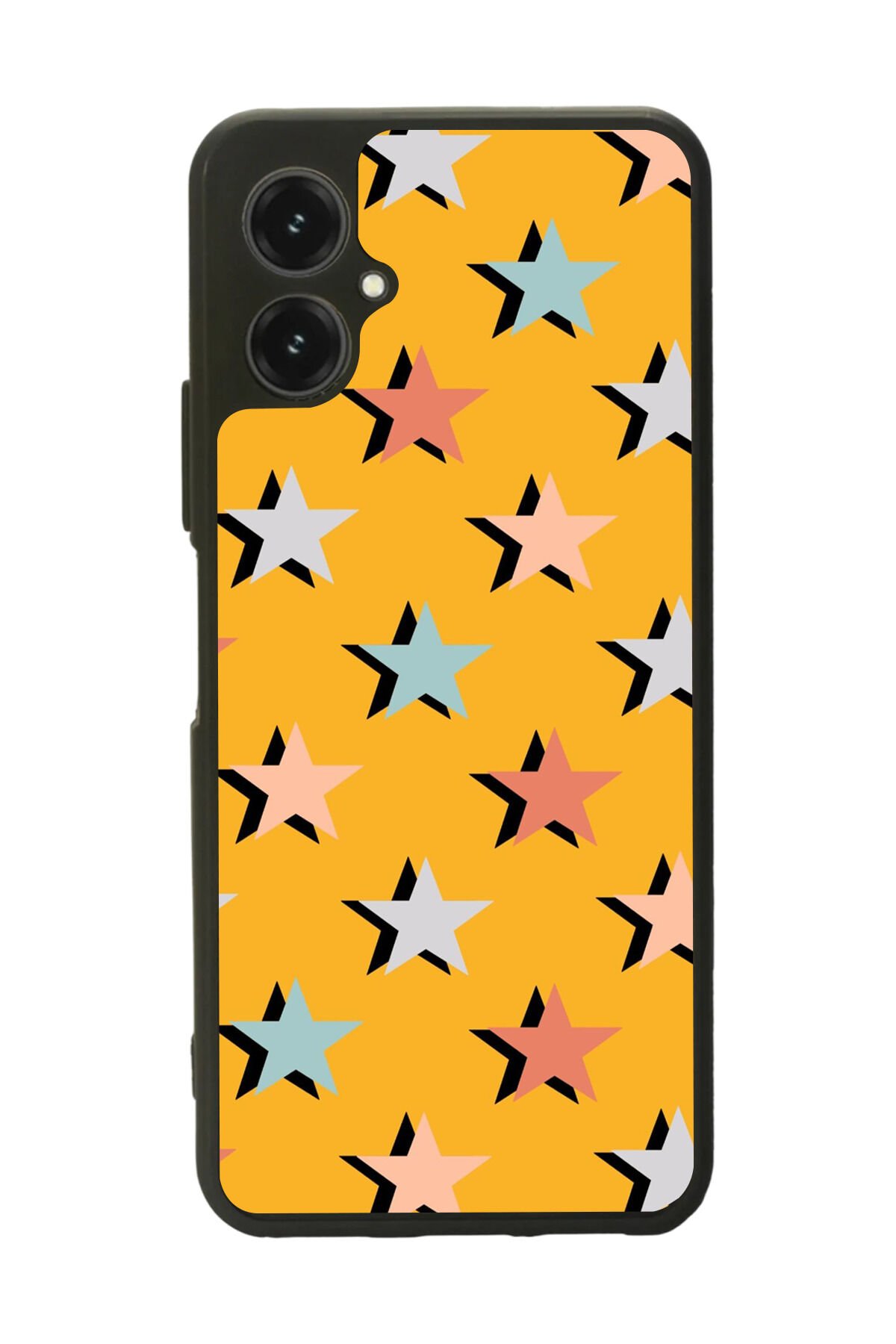 Omix X5 Uyumlu Retro Yildizlar Tasarımlı Glossy Premium Kılıf