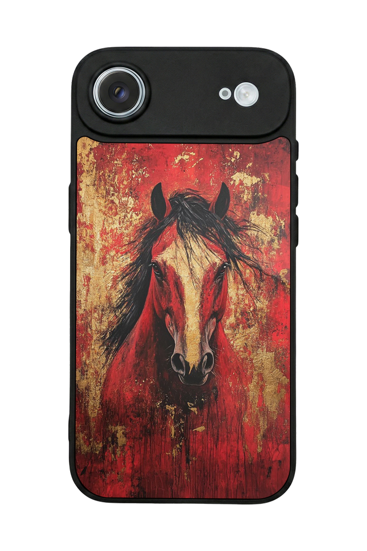 iPhone 17 Air Uyumlu At Horse Tasarımlı Glossy Premium Kılıf