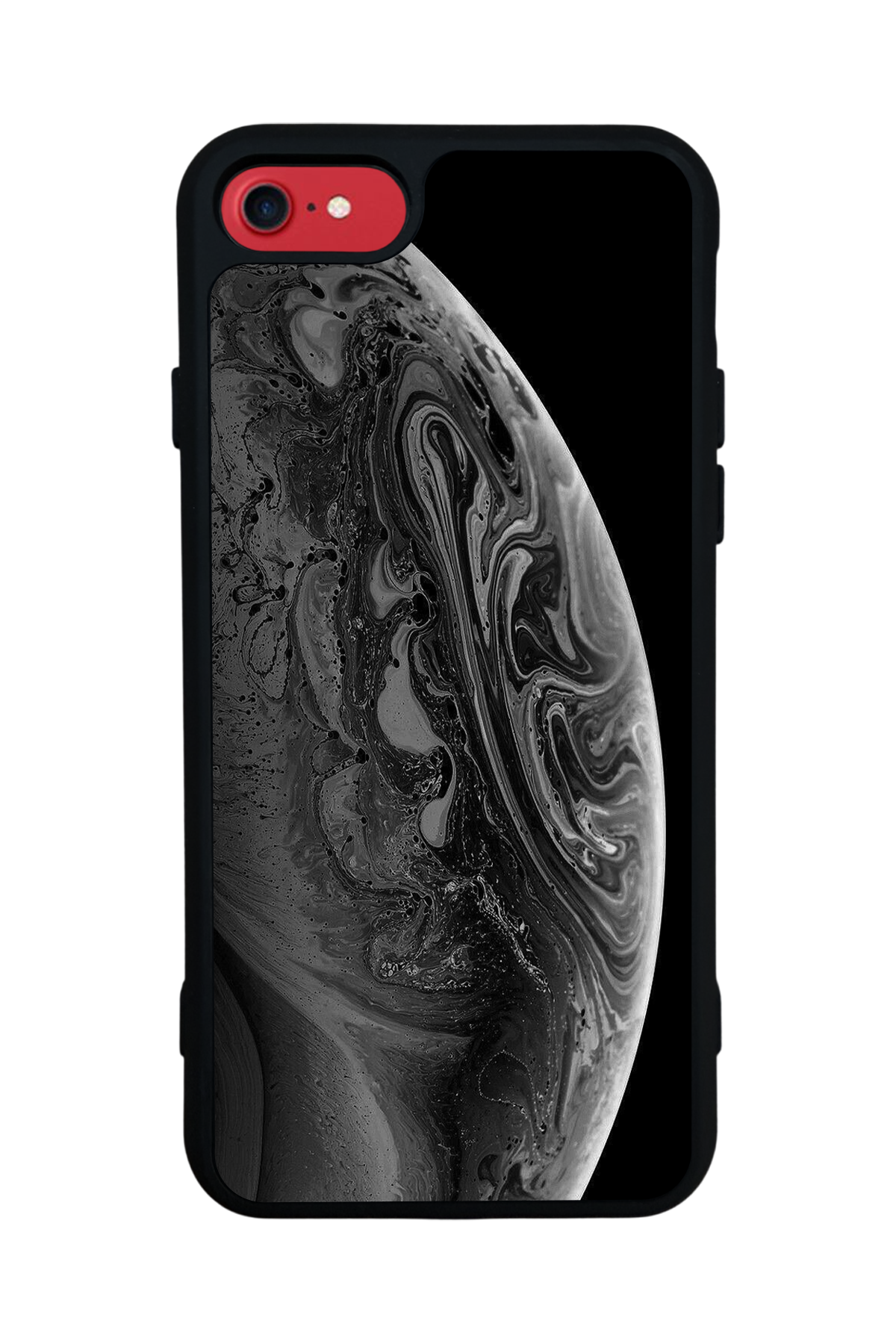 iPhone 8 Uyumlu Ay Tasarımlı Glossy Premium Kılıf