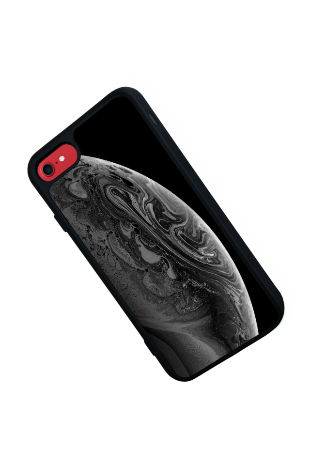 iPhone 8 Uyumlu Ay Tasarımlı Glossy Premium Kılıf