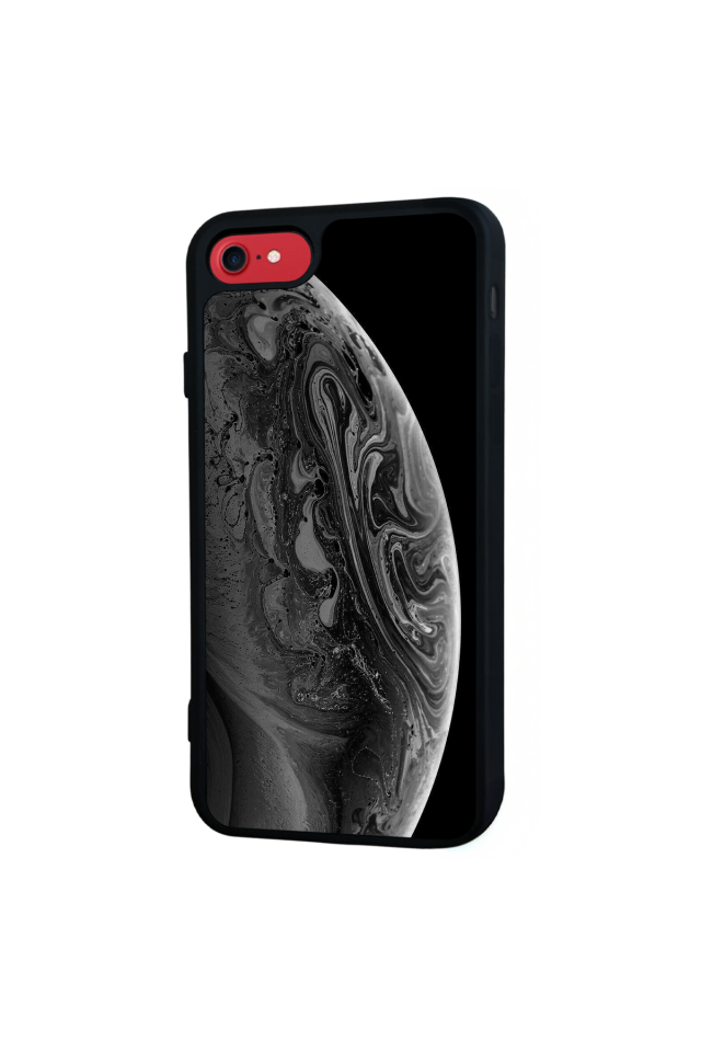 iPhone 8 Uyumlu Ay Tasarımlı Glossy Premium Kılıf