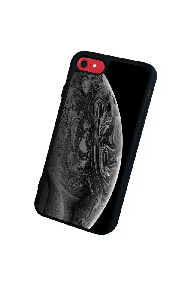 iPhone 8 Uyumlu Ay Tasarımlı Glossy Premium Kılıf