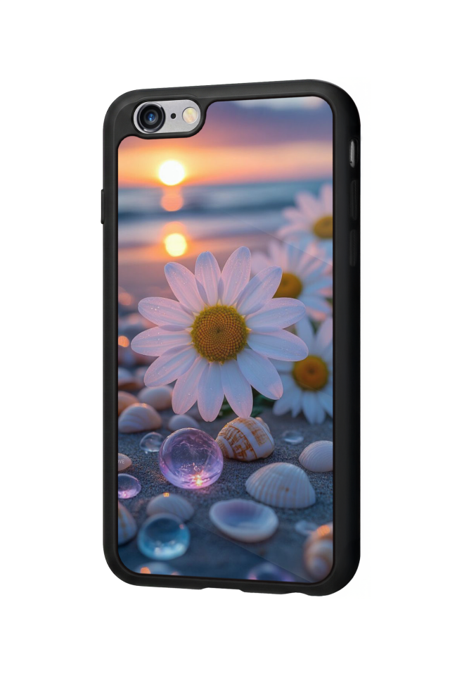 iPhone 6 Plus Uyumlu Cicek Tasarımlı Glossy Premium Kılıf