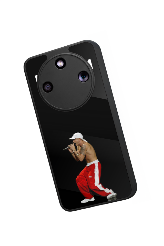 Honor Magic 8 Lite Uyumlu Eminem Tasarımlı Glossy Premium Kılıf
