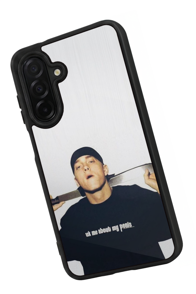 Samsung Galaxy A36 Uyumlu Eminem Tasarımlı Glossy Premium Kılıf