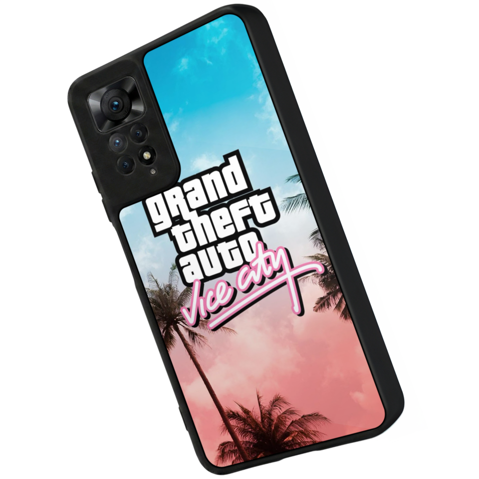 Xiaomi Redmi Note 12 Pro Uyumlu GTA Tasarımlı Glossy Premium Kılıf