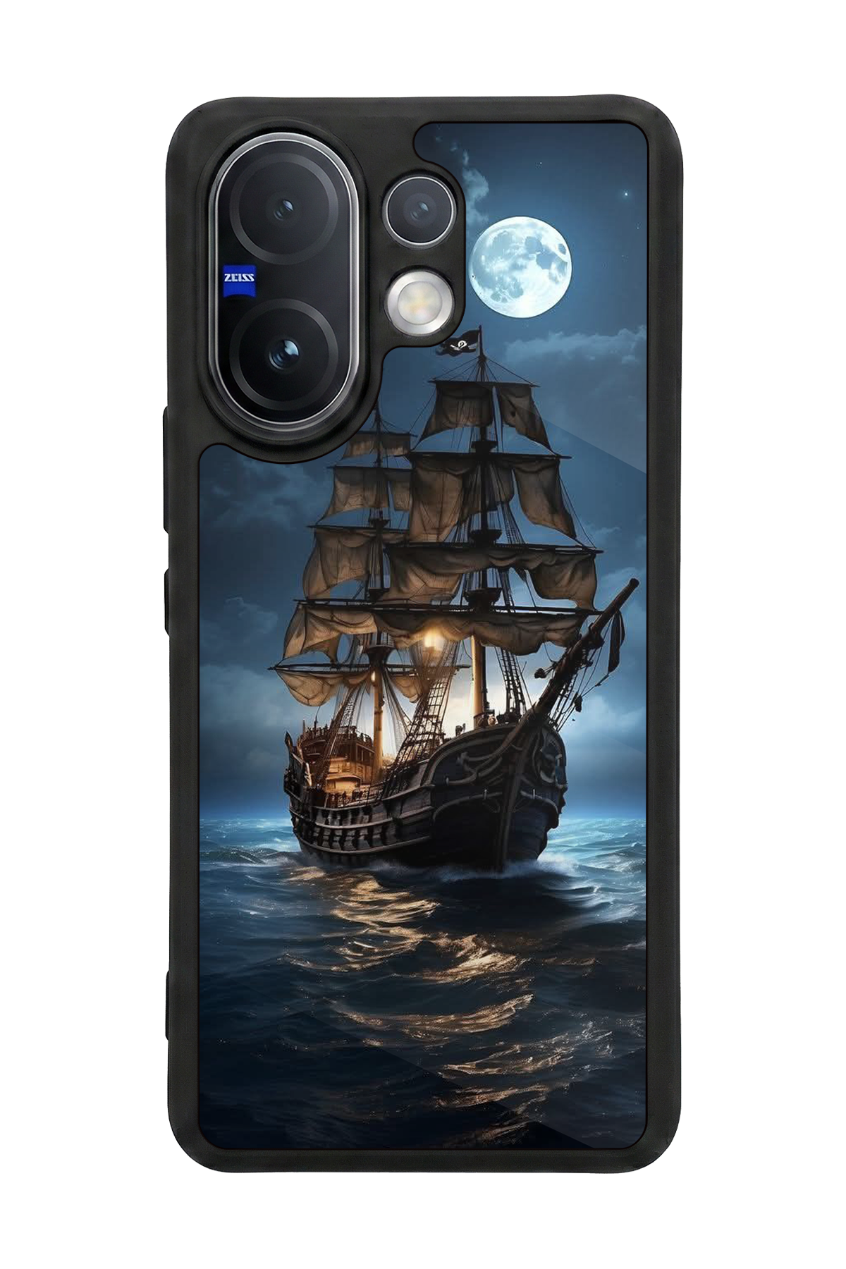 Vivo V60 Uyumlu Korsan Tasarımlı Glossy Premium Kılıf