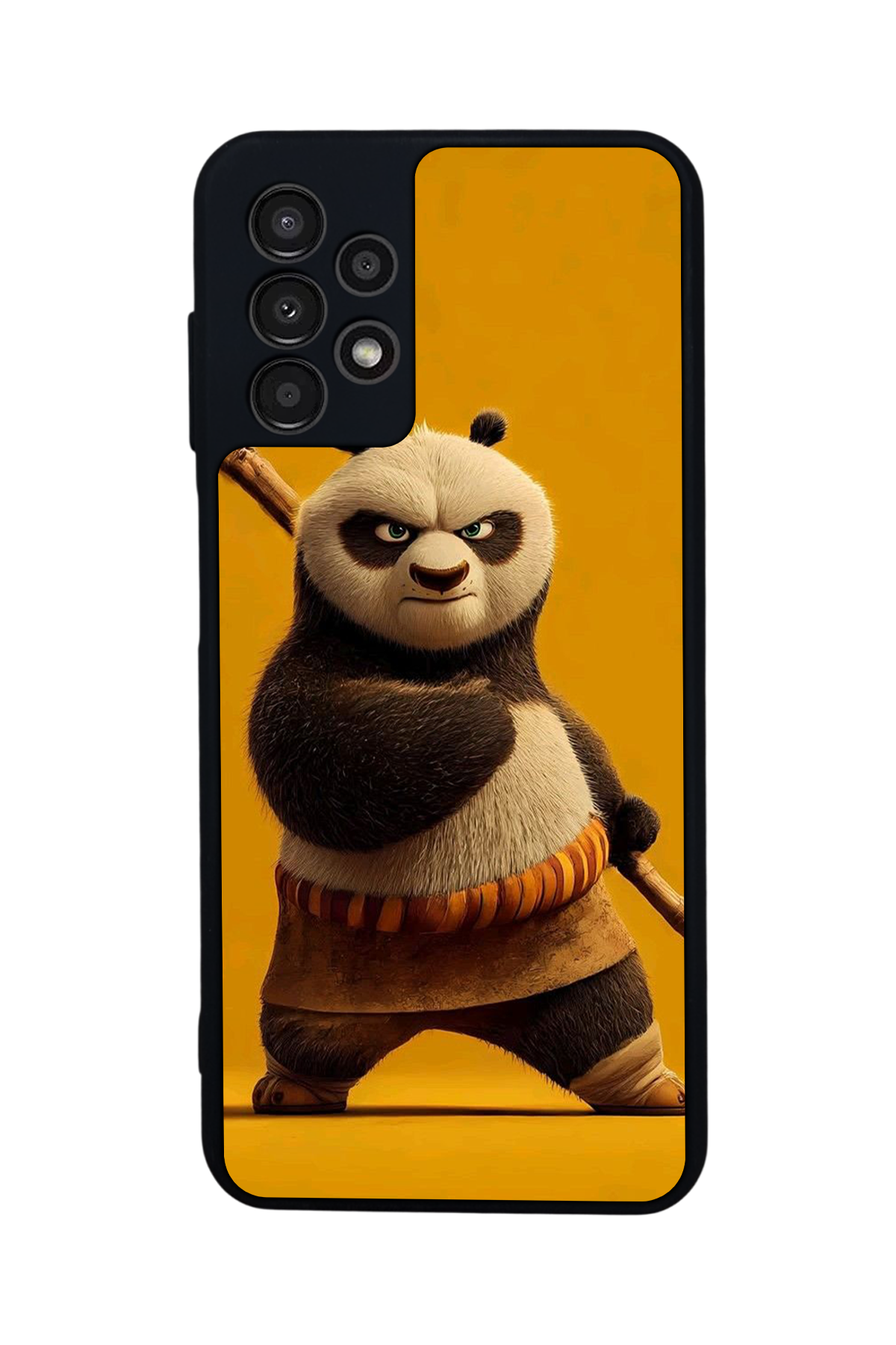 Samsung Galaxy A13 Uyumlu Kung Fu Panda Tasarımlı Glossy Premium Kılıf