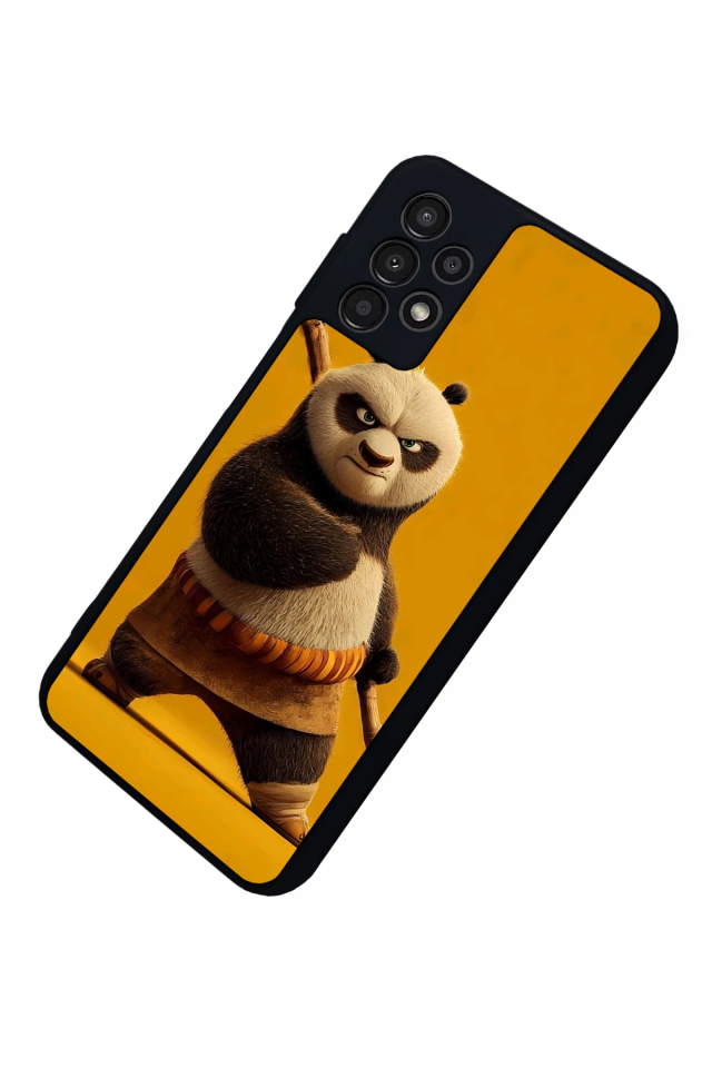 Samsung Galaxy A13 Uyumlu Kung Fu Panda Tasarımlı Glossy Premium Kılıf