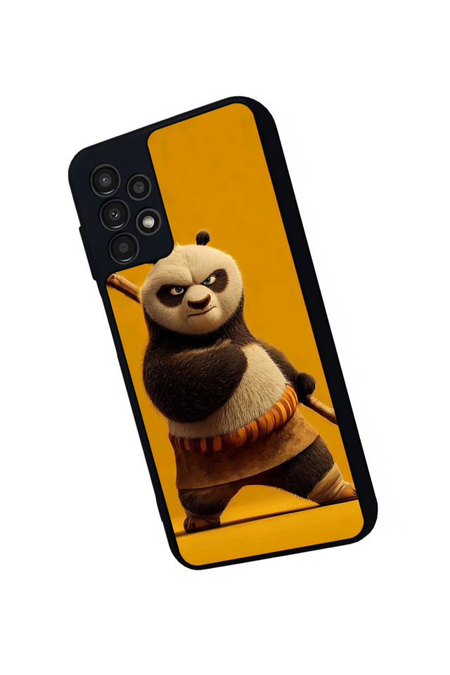 Samsung Galaxy A13 Uyumlu Kung Fu Panda Tasarımlı Glossy Premium Kılıf