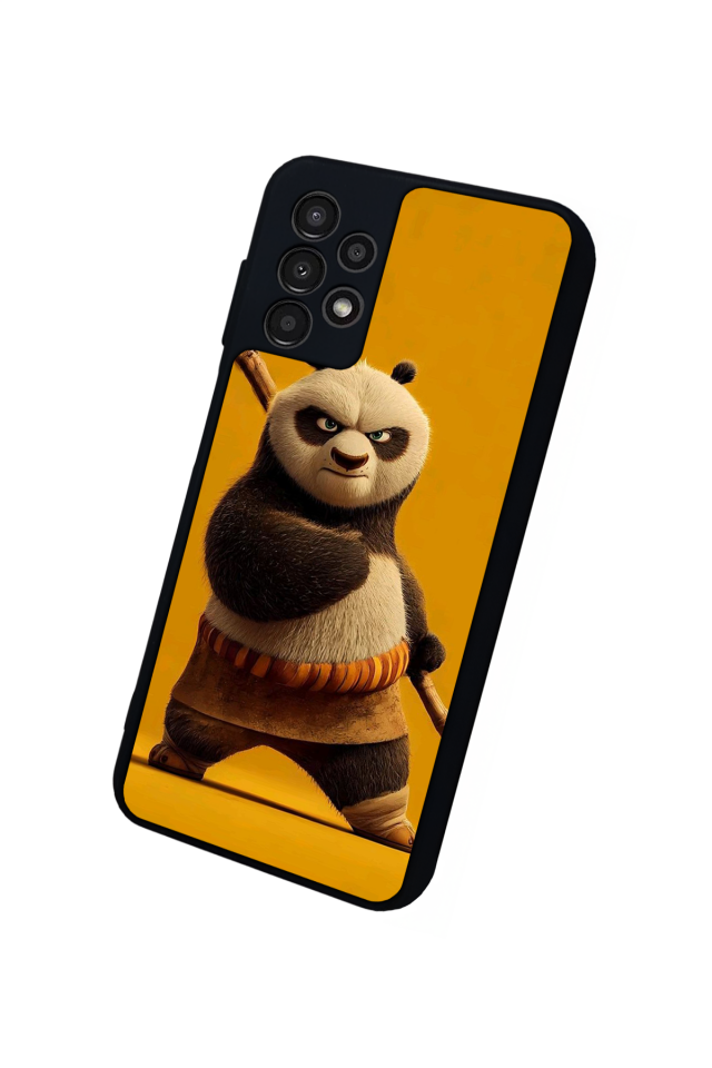 Samsung Galaxy A13 Uyumlu Kung Fu Panda Tasarımlı Glossy Premium Kılıf