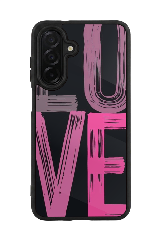 Samsung Galaxy A26 Uyumlu Love Tasarımlı Glossy Premium Kılıf