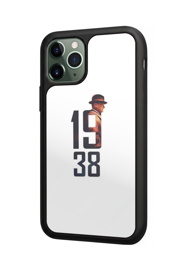 iPhone 11 Pro Max Uyumlu Mustafa Kemal Ataturk Tasarımlı Glossy Premium Kılıf