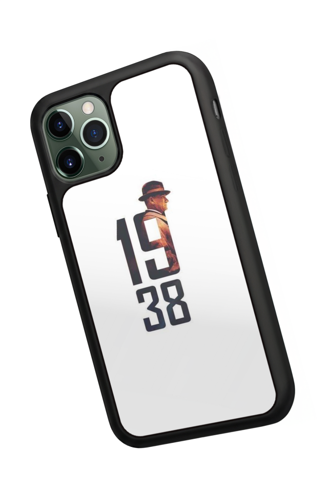 iPhone 11 Pro Max Uyumlu Mustafa Kemal Ataturk Tasarımlı Glossy Premium Kılıf