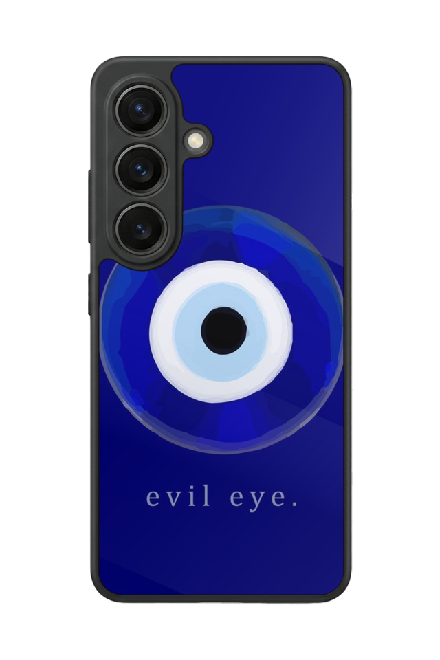 Samsung Galaxy S26 Uyumlu Nazar Tasarımlı Glossy Premium Kılıf